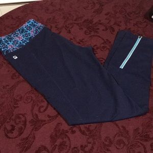 Fabletics zipper leggings